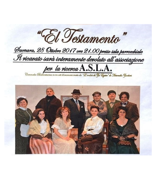 Saonara, commedia teatrale in ricordo di Sandro Boscaro