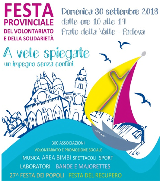 Festa del volontariato a Padova